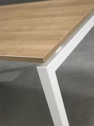 Bureautafel Q-bic White 180cm, 90cm diep